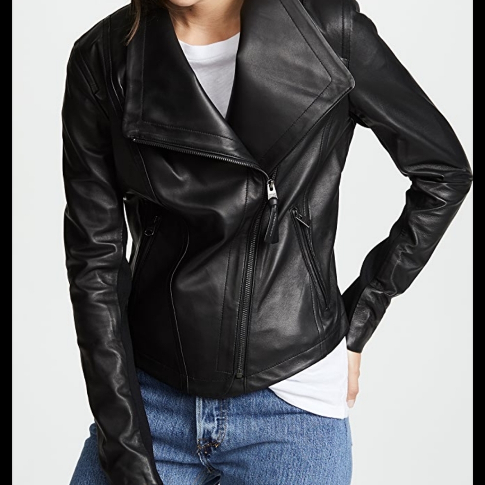 Mackage leather jacket NWOT!